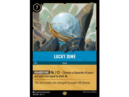L165lucky dime 165