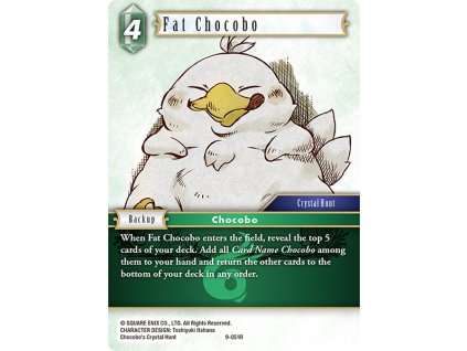 9 051R egFatChocobo