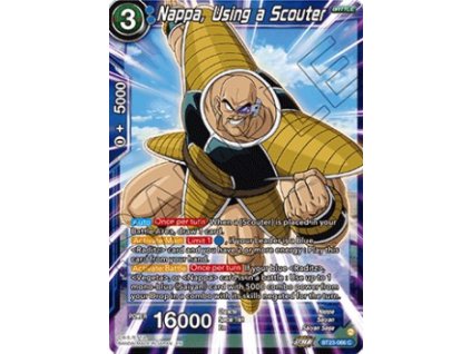Nappa, Using a Scouter - Perfect Combination BT23-066