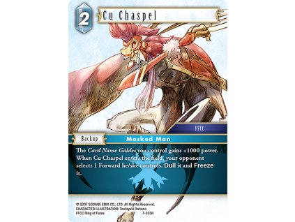 7 025H eg Cu Chaspel