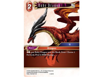 6 021R eg Ruby Dragon