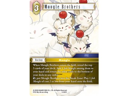 6 081R eg Moogle Brothers