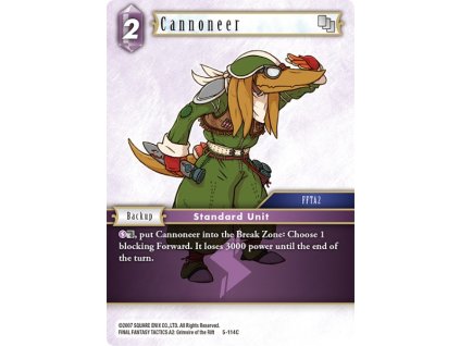 5 114C eg Cannoneer
