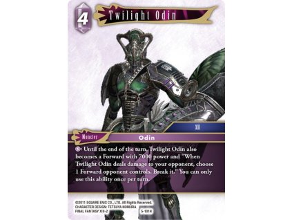 5 101H eg Twilight Odin