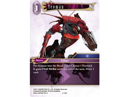 4 118C eg Yeoman