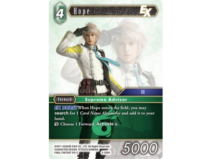 4 068H eg Hope