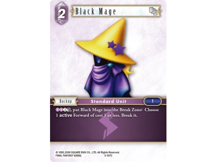 3 107C eg Black Mage