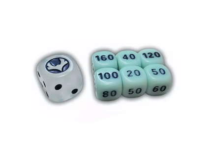 silver tempest dice set silver tempest