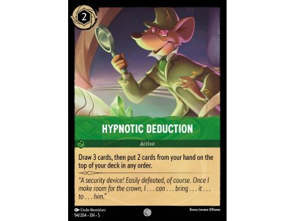 C094hypnotic deduction 94