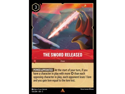 R133the sword released 133