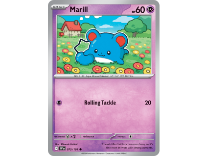 Marill 073/191 - Surging Sparks