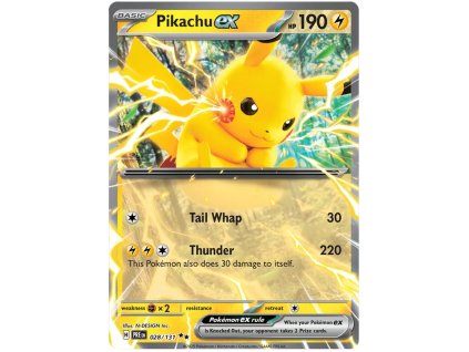 Pikachu ex 028/131 - Prismatic Evolutions