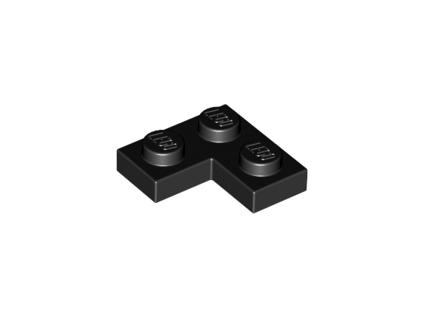 LEGO kostička 2 x 2 růžek černá 2420