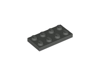 LEGO destička 2 x 4 černá 3020
