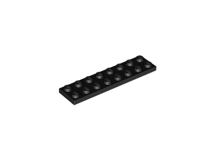 LEGO kostička 2 x 8 černá 3034