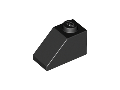 Sklon 3040 černý 2 x 1