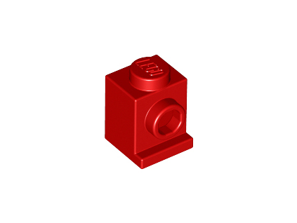 Technic, Modified 1 x 1 with Headlight červená 4070