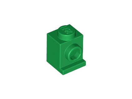 Technic, Modified 1 x 1 with Headlight zelená 4070