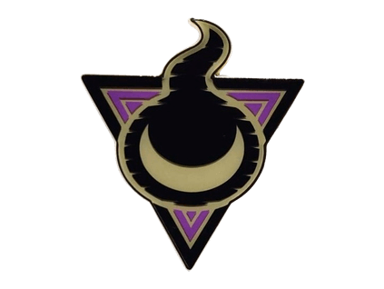Stow-on-Side Ghost Gym Badge Pin