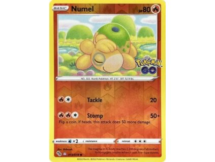 Ditto Numel 053/078 - Pokémon GO
