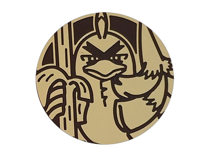 Silver Tempest: Gold Sirfetch'd Coin