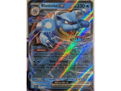 Blastoise ex 030/142 - Stellar Crown Stamped
