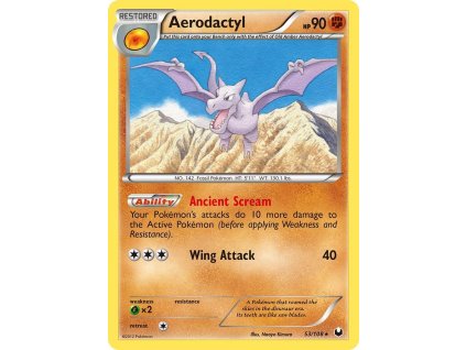 Aerodactyl 053/108 - Dark Explorers