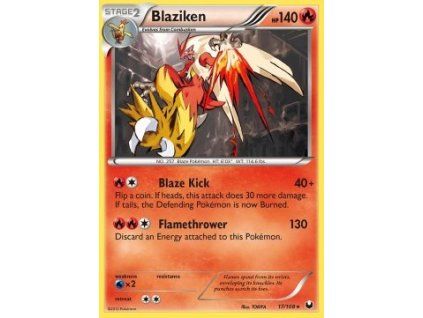 Blaziken 017/108 - Dark Explorers