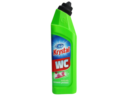 krystal wc zelený