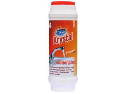 krystal čistící písek