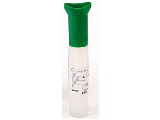 Fyziologický roztok pro výplach očí 100 ml.