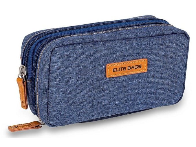Elegantní pouzdro Diabetic Blue Jeans s chladícím gelem pro diabetiky