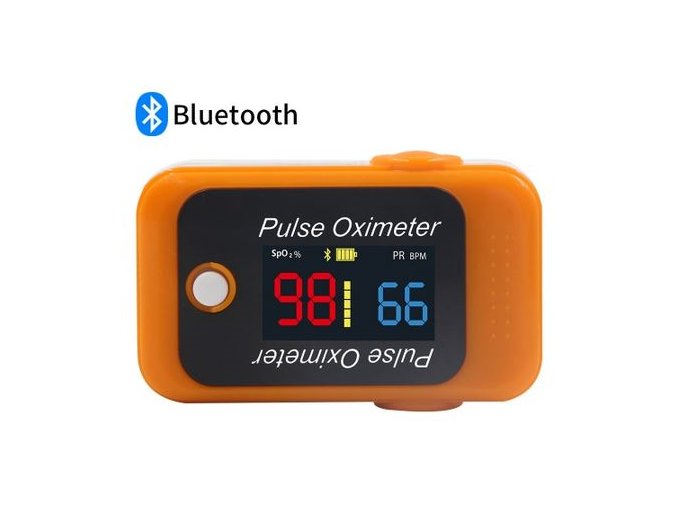 Prstový pulsní oxymetr Berry BM1000C s bluetooth