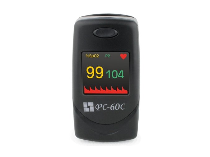 Prstový pulzní oxymetr PC 60C Pro
