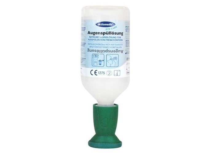 Fyziologický roztok pro výplach očí 500 ml.