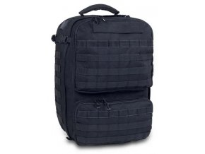 Zdravotnický taktický batoh s odnímatelnými reflexními pruhy Paramed Black 36 l. celý