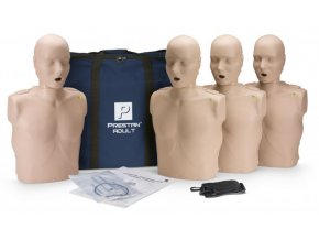 Sada resuscitačních modelů dospělého s KPR monitorem 4 ks