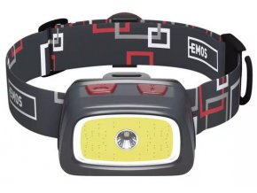 Nárazuvzdorná a voděodolná čelová LED svítilna CREE LED 330 lm