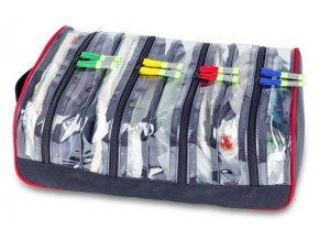 Zdravotnický multifunkční organizér TRAYS s průhlednými boxy 12 l.