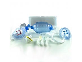 Ambuvak-Resuscitační sada v transparentním kufříku
