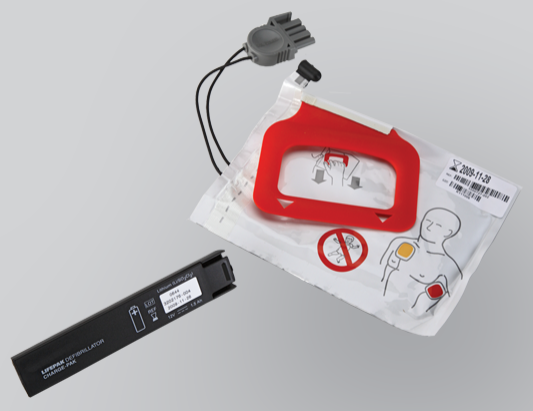 Náhradní sada elektrod Quik-Pak a baterie Charge-Pak pro defibrilátory Lifepak CR Plus Počet elektrod: 1 pár