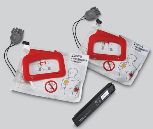Náhradní sada elektrod Quik-Pak a baterie Charge-Pak pro defibrilátory Lifepak CR Plus Počet elektrod: 2 páry