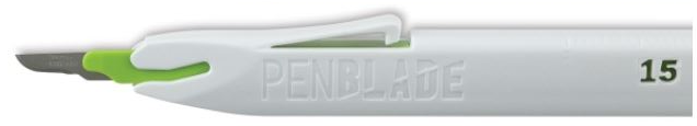 Bezpečnostní sterilní skalpel PenBlade Velikost: N15