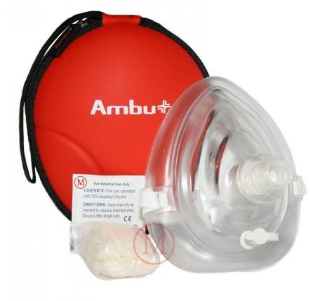 Resuscitační skládací kapesní maska AMBU