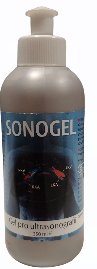 Ultrazvukový Sonogel 250 ml