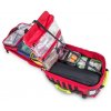 Zdravotnický záchranářský batoh s USB portem Paramed RED 36 l. vnitřek II