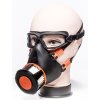 Obličejová ochranná polomaska Respira Compact s nanovláknovým filtrem P3
