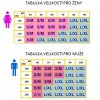 Velikostní tabulka