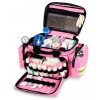 Zdravotnická brašna LIGHT s vybavením STOMA BASIC pro stomatology 19 l. Pink