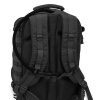 Zdravotnický taktický batoh s odnímatelnými reflexními pruhy Paramed Black 36 l. záda
